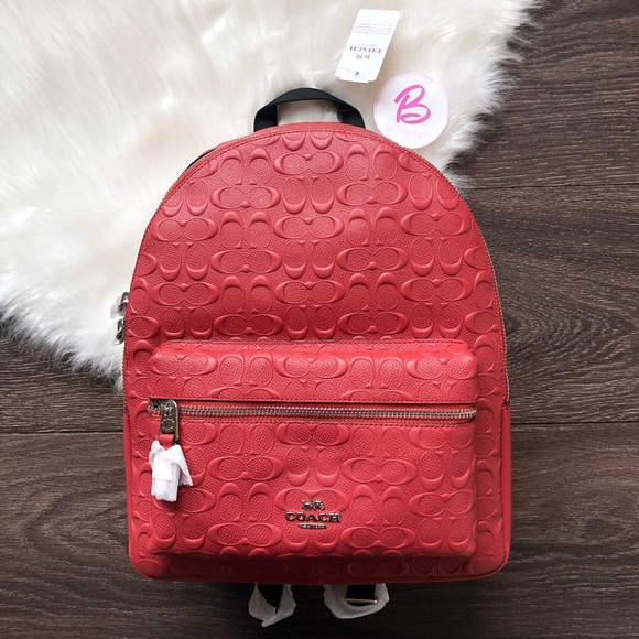 Coach Handbags - Coach Med Charlie Backpack